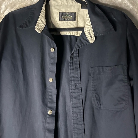 REDHEAD MEN’S LONG-SLEEVE BUTTON UP SHIRT - Picture 2 of 15